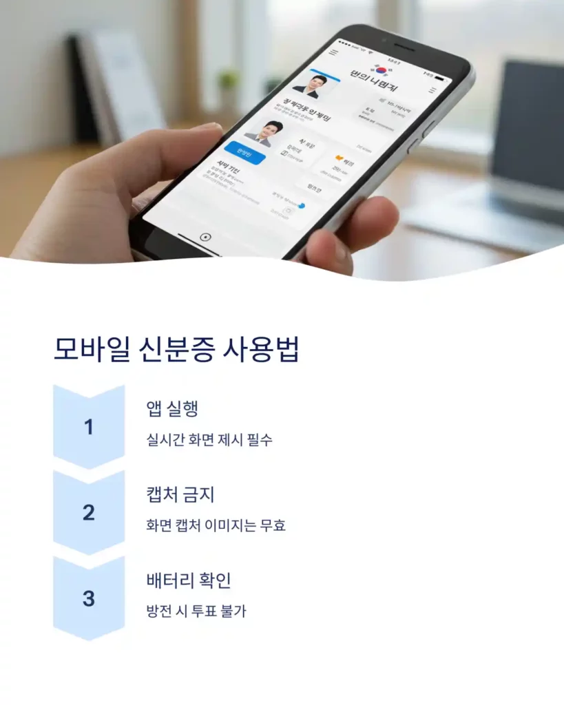 1 선거일 투표 아무데서나 해도될까05 모바일신분증 사용법