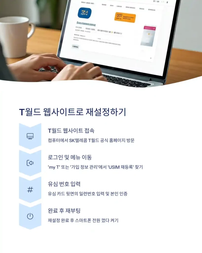 SKT 유심 재설정 방법 유심 재설정과 교체 차이점 및 선택 방법 06