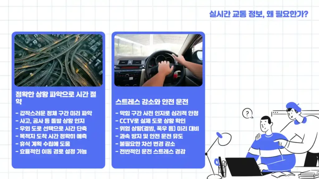 고속도로 실시간 cctv 교통상황 확인 방법 03 실시간교통정보 왜 필요할까