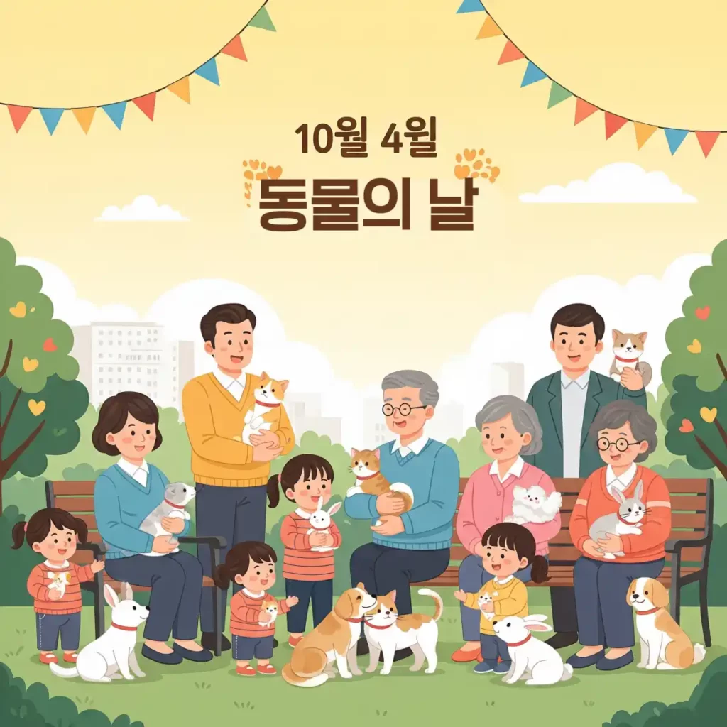 동물의 날 10월 4일
