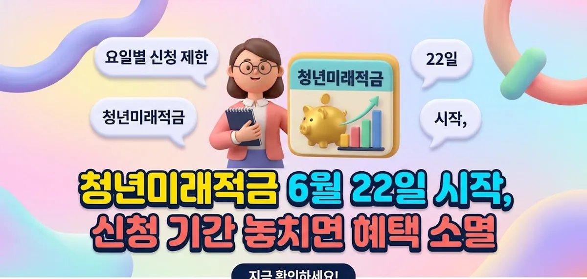 IFIK IMAGE Main Thumbnail 청년미래적금 6월 22일 시작 신청 기간 놓치면 혜택