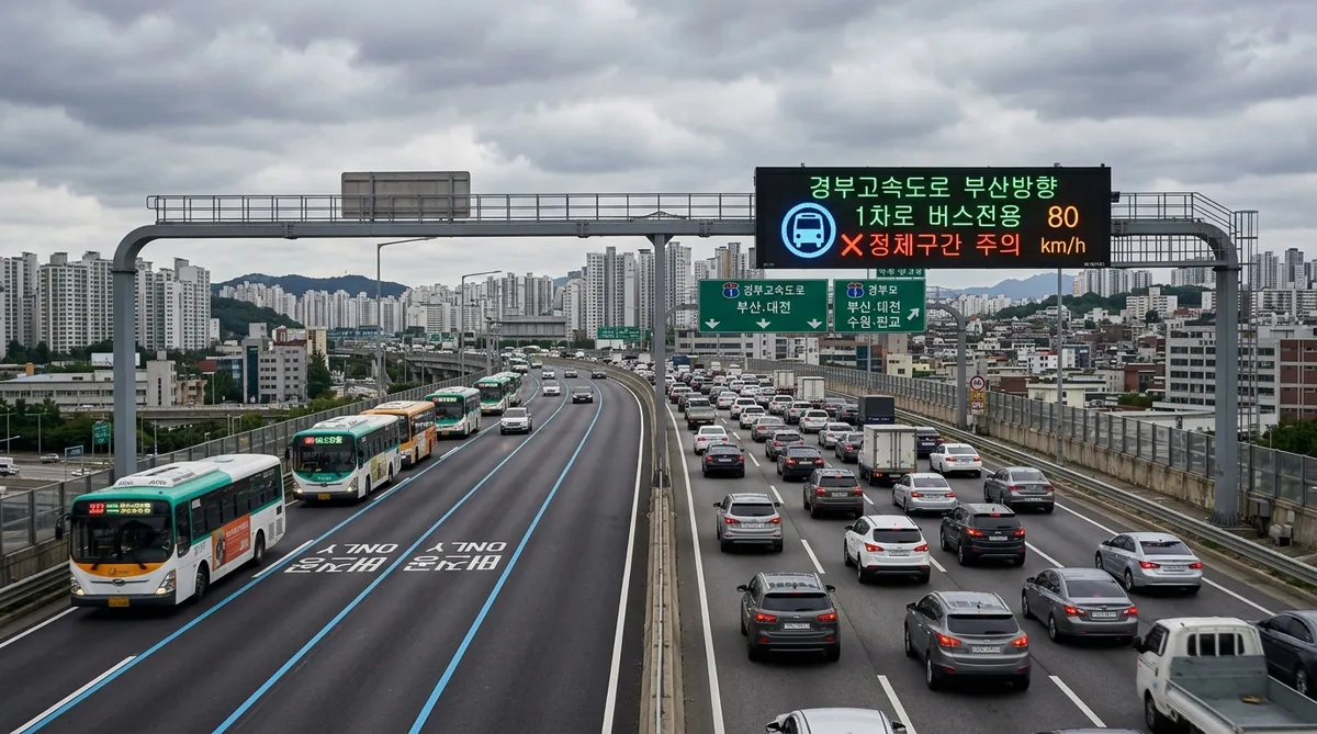 버스전용차로 위반 9만원 과태료 폭탄 막는 운영시간 기준