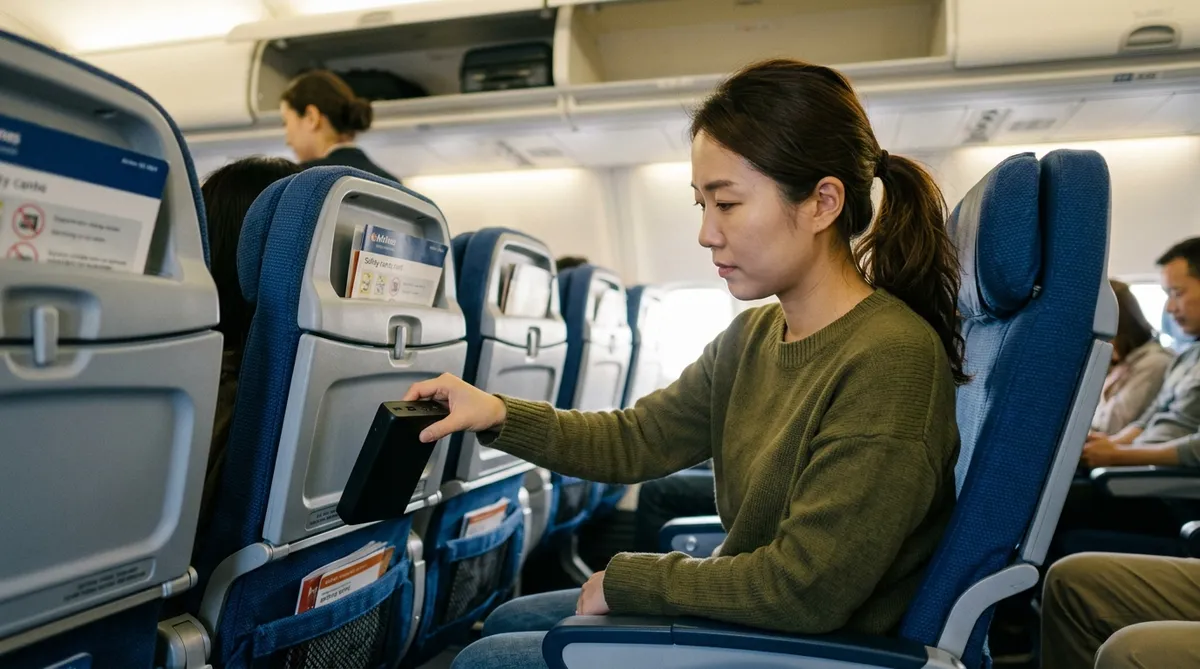 보조배터리 기내 반입 금지 물품 1개로 공항 압수 손해 막기
